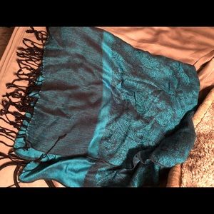 Blue Pashmina
